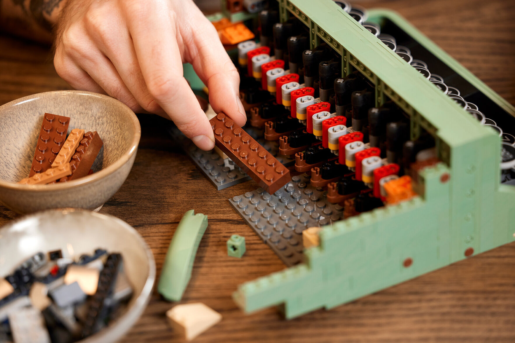 LEGO gets nostalgic with 2,000-piece classic typewriter -- complete with moving keys and carriage